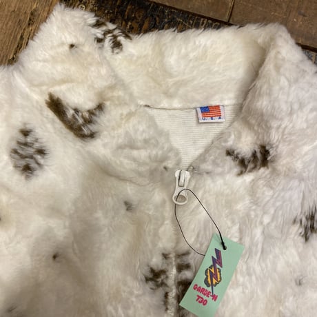 [USED]made in U.S.A. ❄️&🌲ファーzipベスト！