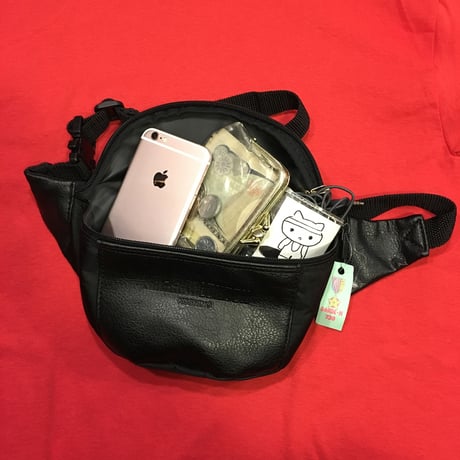 [USED] レザー×ナイロン ウエストPOUCH