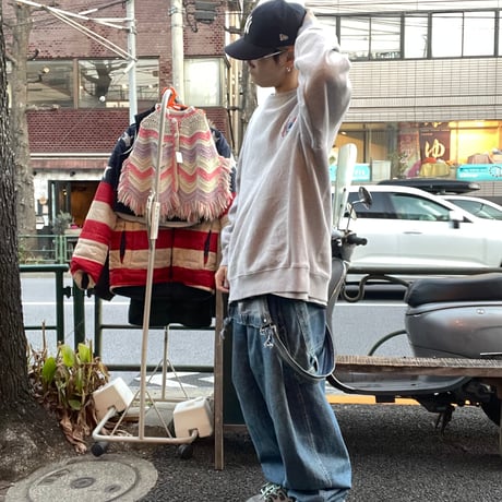 [USED] "Blue Ribbon Pub" sweat クルーネック