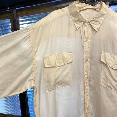 [USED] BIG SIZE シルクシャツ