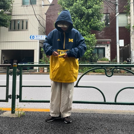 [USED] adidas "MICHIGAN" アノラックパーカー