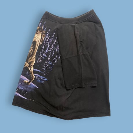 [USED]BLACK 馬Tee