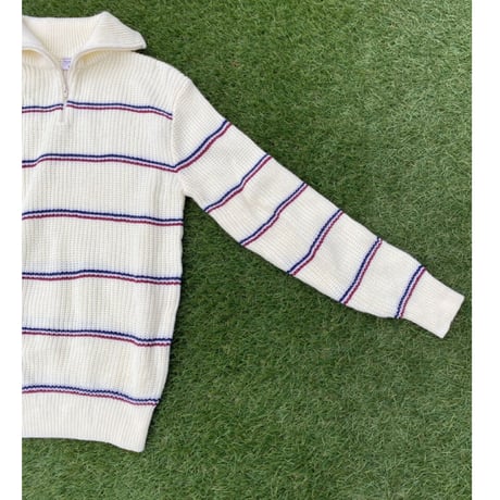 [USED] HALF ZIP ニット