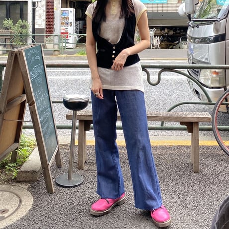 [USED] 70-80's VINTAGE フレアデニム♡