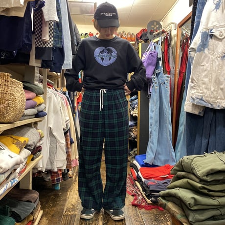 [USED] "TOMMY HILFIGER" パジャマPANTS💚