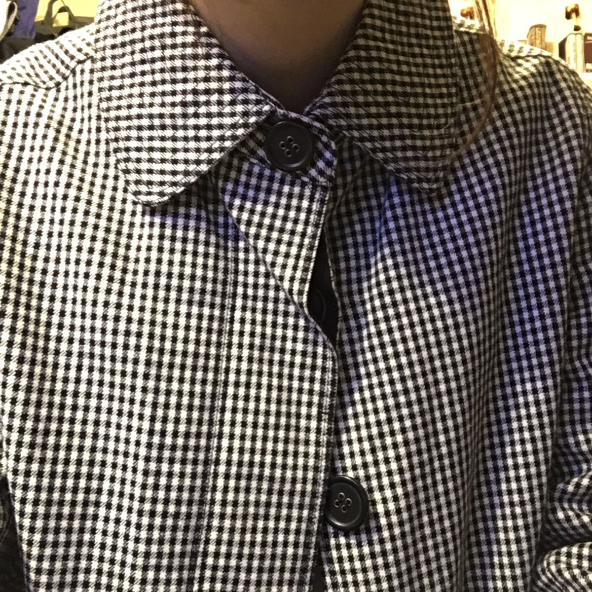 ジュエティ　ギンガムチェック　スプリングコート ジュエティ ギンガムチェック スプリングコート - メルカリ