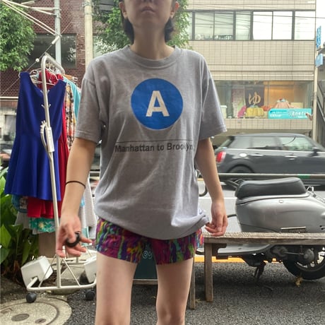 [USED]NYC subwaylineTee