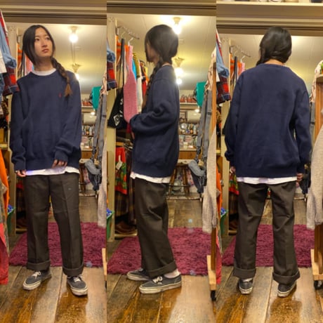 [USED] Ralph Lauren COTTON KNIT！