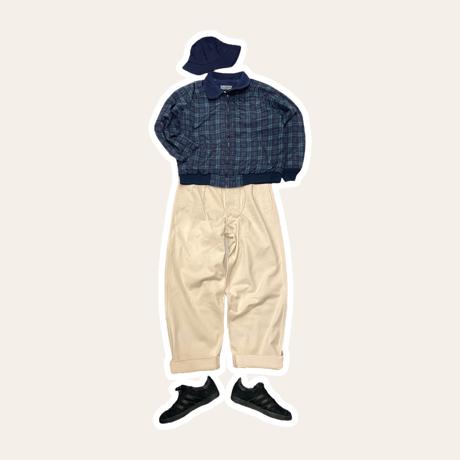 [USED] LANDS' END フリースJKT