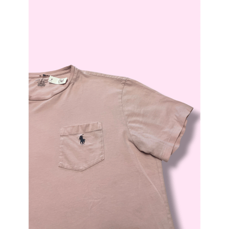 [USED]  POLO RALPH LAUREN  Tee  (PINK)