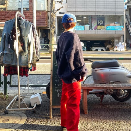 [USED] 90’s made in USA ネップニット