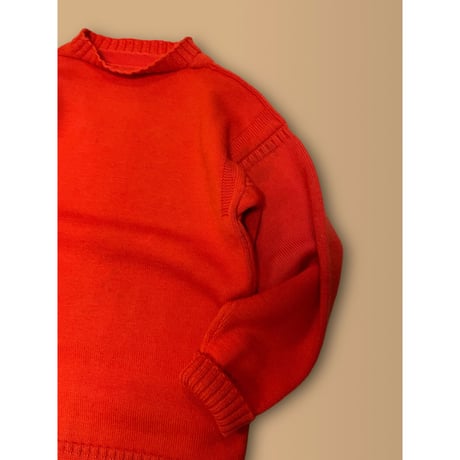 [USED] 80's GUERNSEY SWEATER