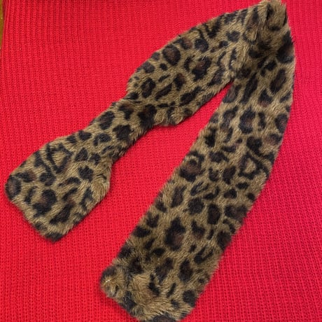 [USED] フェイクファー🐆🤎マフラー