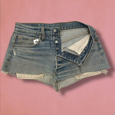 [USED] Levis501 赤耳 cutoff デニムスカート