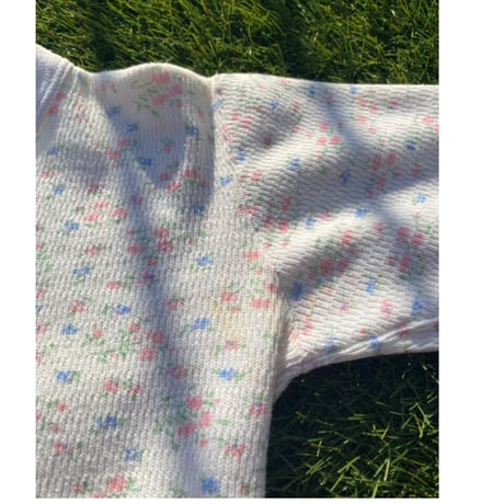 [USED] かわいい花柄サーマル  🌸