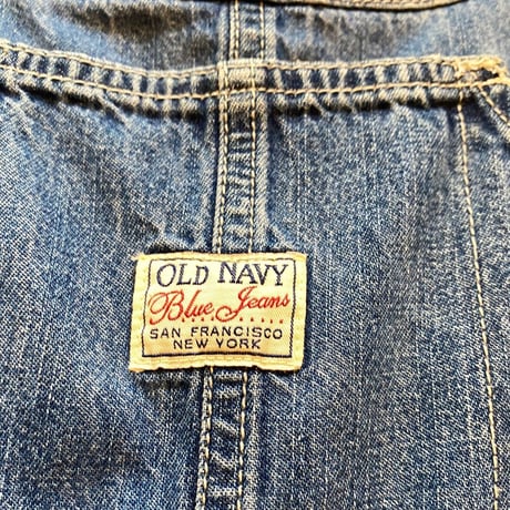 [USED]    "OLD NAVY" DENIM オーバーオール