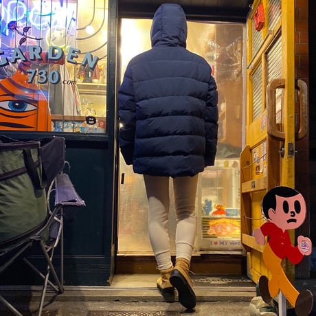 [USED] GAP ネイビー♡ダウンジャケット