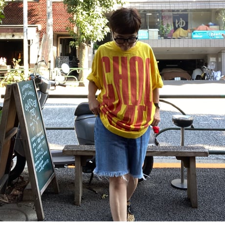 [USED] chocolate 🛹BIGプリントTee  ❤️
