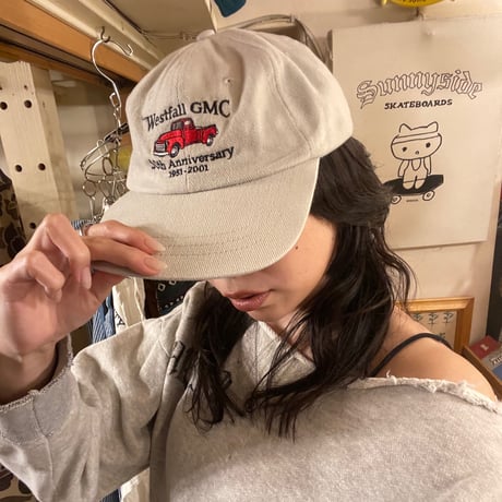 [USED] ベージュ🚗の6パネルCAP