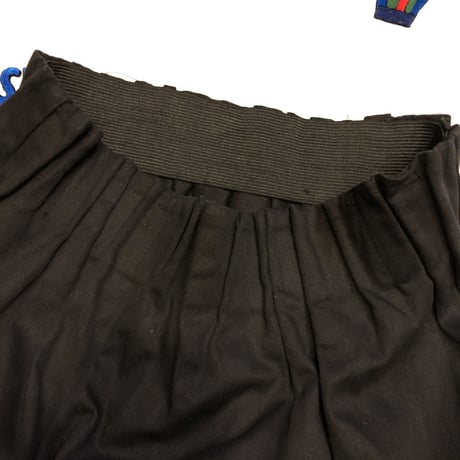 [USED] BLACK ギャザースカート