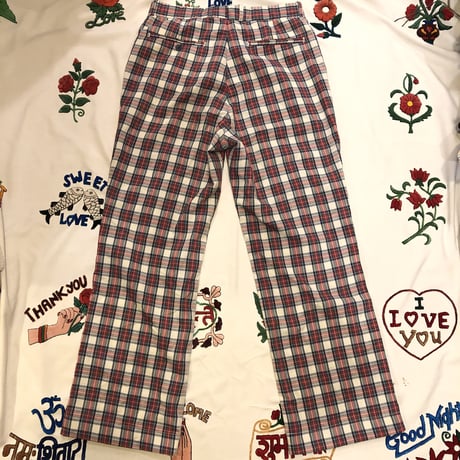 [USED] FARAH チェック柄 イージーパンツ