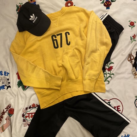 [USED] 50-60's VINTAGE  SWEAT(染み込みプリント)