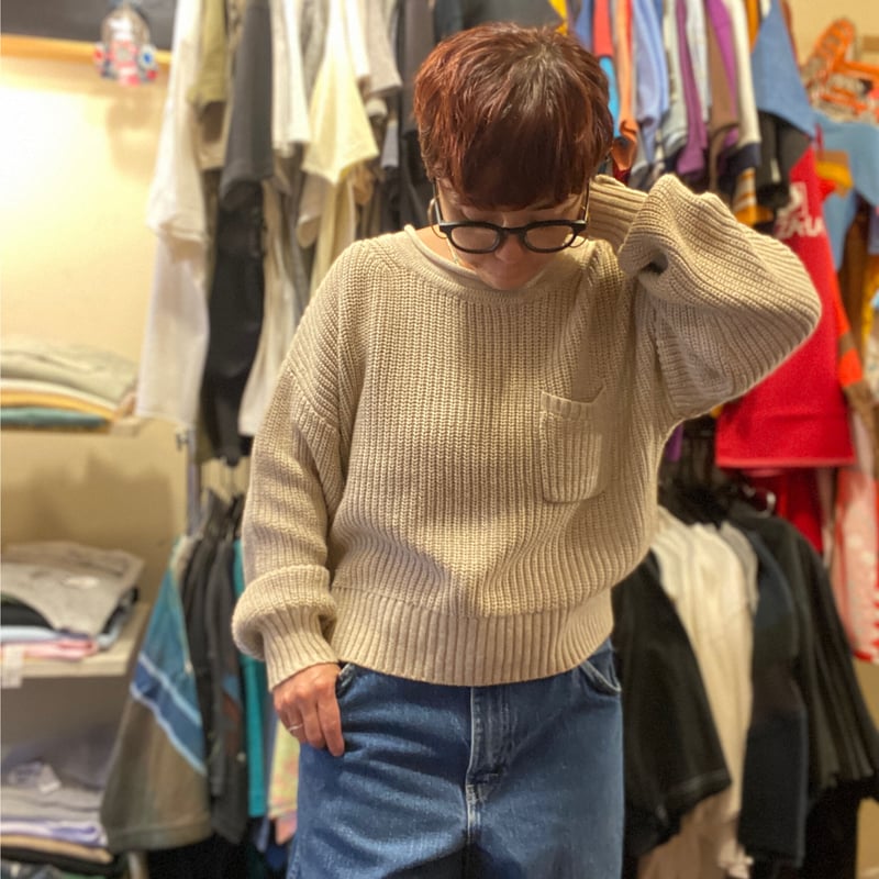 USED]GAP cottonショート丈ニット | garden730