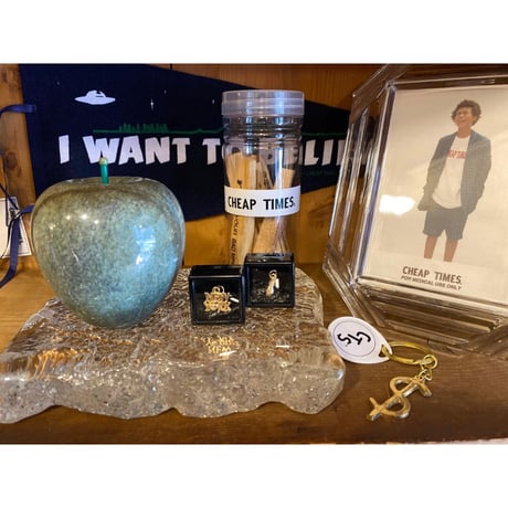 [CHEAP TIME$ vintage ] "Apple" 石の置物