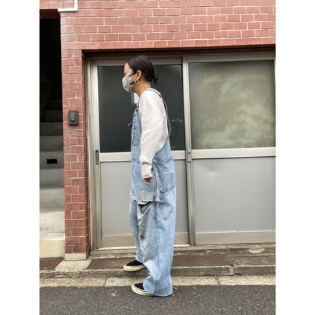 [USED] LIBERTY ダメージ OVERALL W38