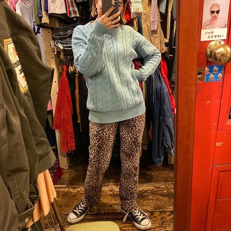 ［USED］春らしいMINTGREEN♡KNIT♡