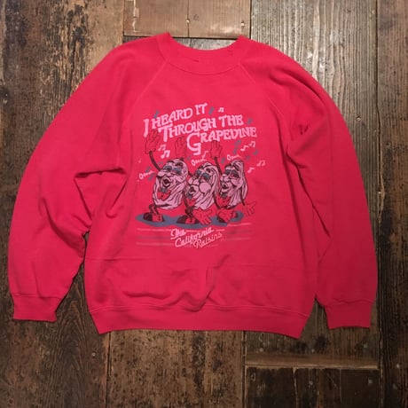 [USED]カリフォルニアレーズン ♡スエット