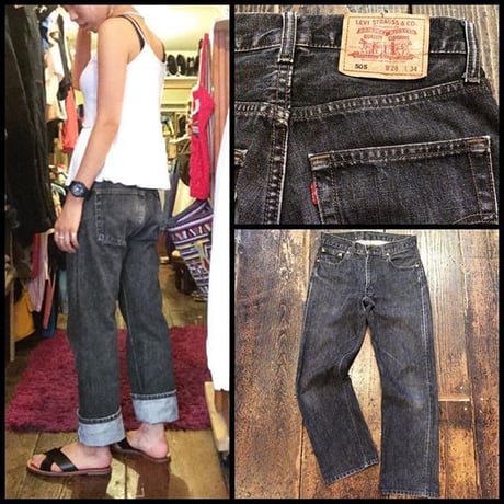 [USED] Levis 505 Black