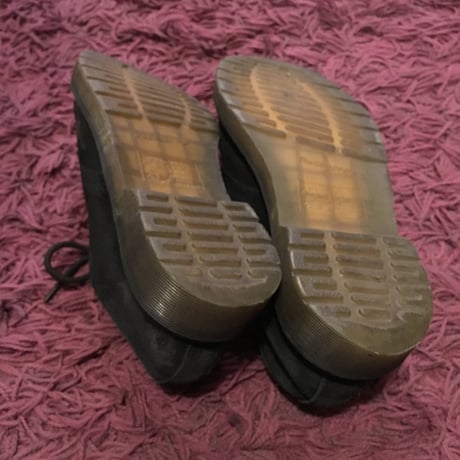 [USED] Dr.Martens BLACK  SUEDE /3HOLE