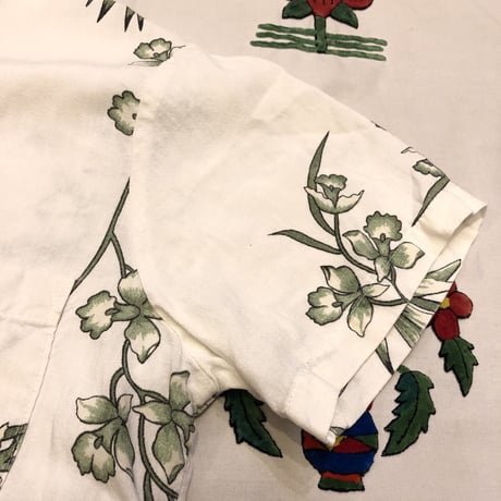 [USED] WHITE アロハシャツ🌺