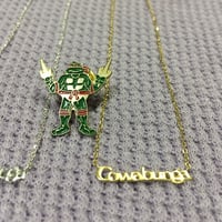 [Better Jewery × GARDE-Nworks]  cowabunga ! ネックレス" GOLD"