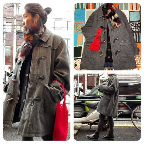 [USED] BIG SIZE ダッフルコート