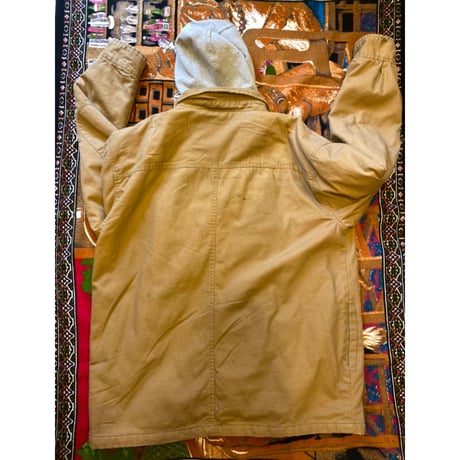 [USED] 2XL Dickies 重ね着風 ダックJKT