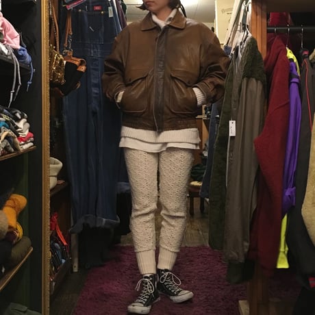[USED] real leather!G-1 TYPE JKT