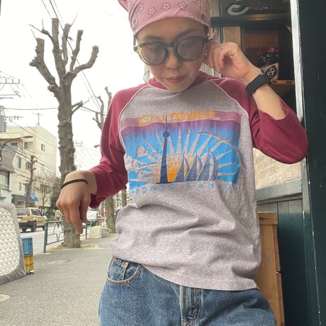[USED] vintage ラグラン Tee