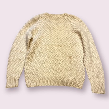 [USED] ホワイト♡ Vネックニット