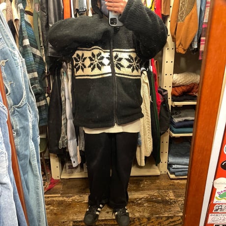 [USED] カウチン パーカー☃️