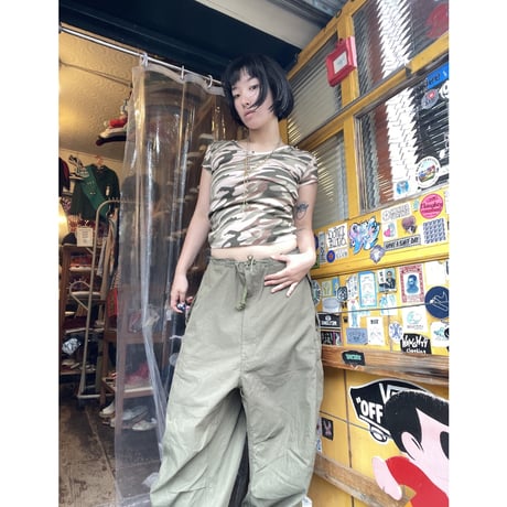 [USED] camo柄 ピチTee♡
