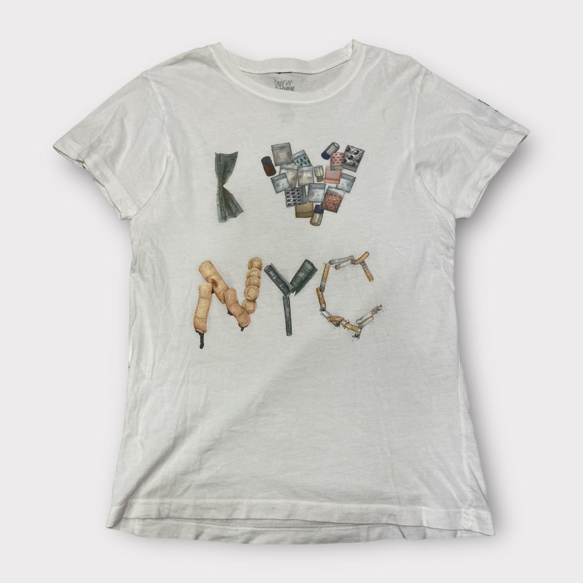 verdy Aurel Schmidt Tシャツ Girls Don't Cry: Aurel Schmidt T-Shirt (White) | DSML E-SHOP