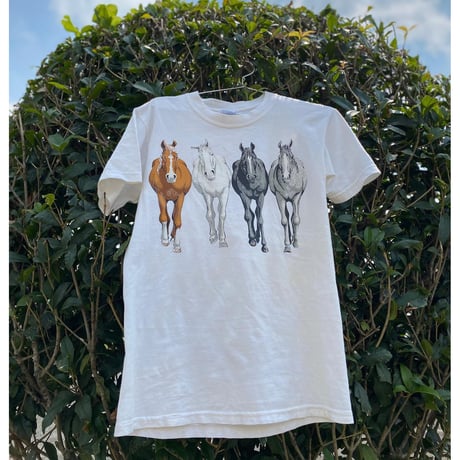 ［USED］前も後ろも可愛い♡お馬🐴Tee