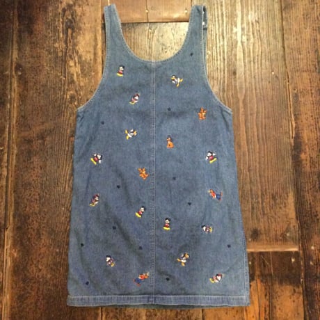 [USED] Disneyキャラたくさんジャンパースカート