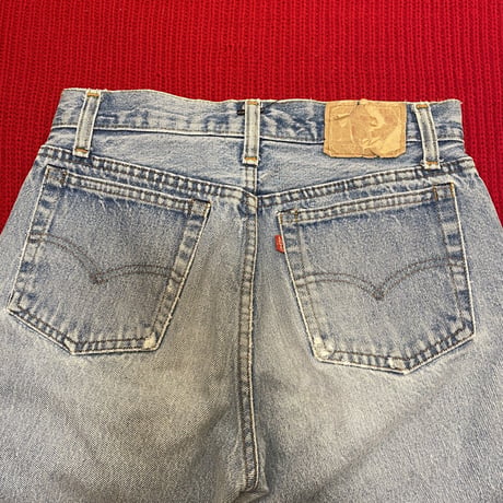 [USED] VINTAGE Levi's 701 DENIM SHORTS！