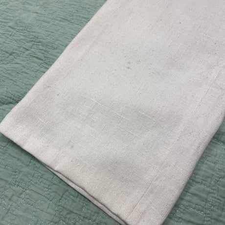 [USED] LINEN TUCK PANTS！