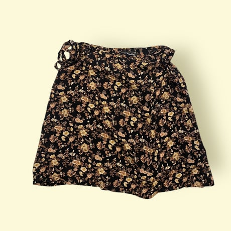 [USED]花柄🏵️巻きスカート