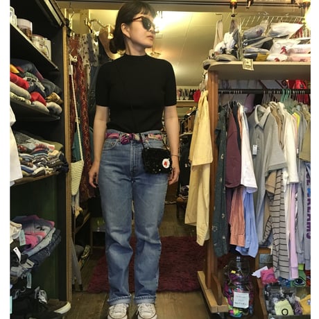 [USED] リブ入り❤︎サマーニット