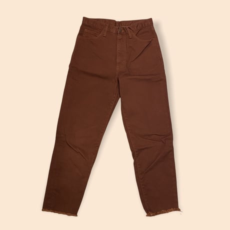 [USED] "EDWIN" BROWN STRETCH DENIM！